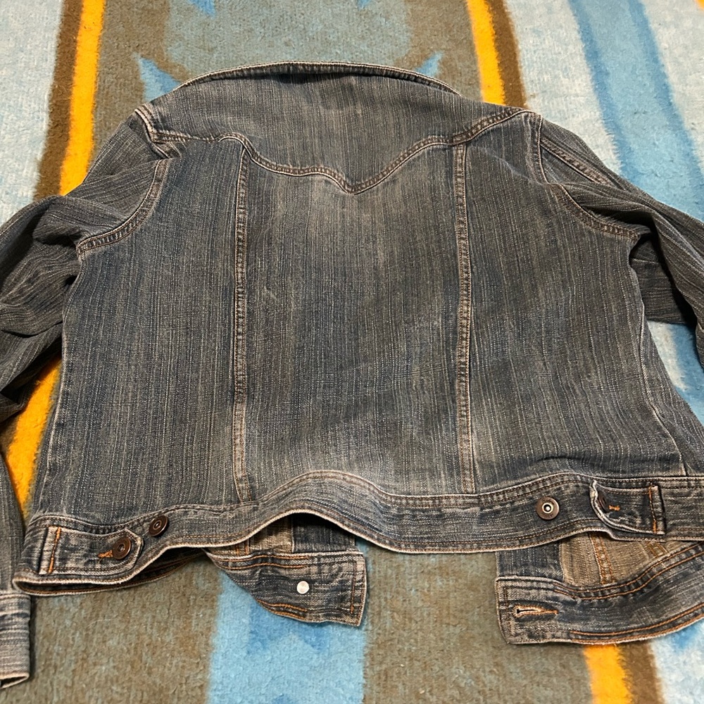 Vintage Riders Copper Collection Jean Jacket size Large - Picture 3 of 8